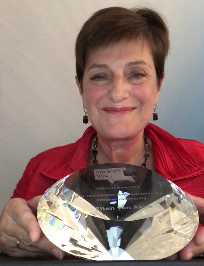 Ellen van Aken and Diamond Award 2017.